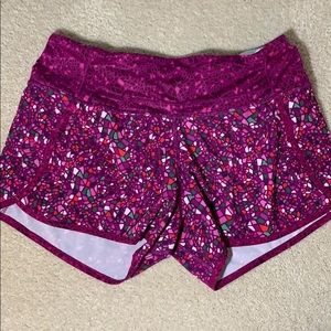 Lululemon Speed Shorts Size 4